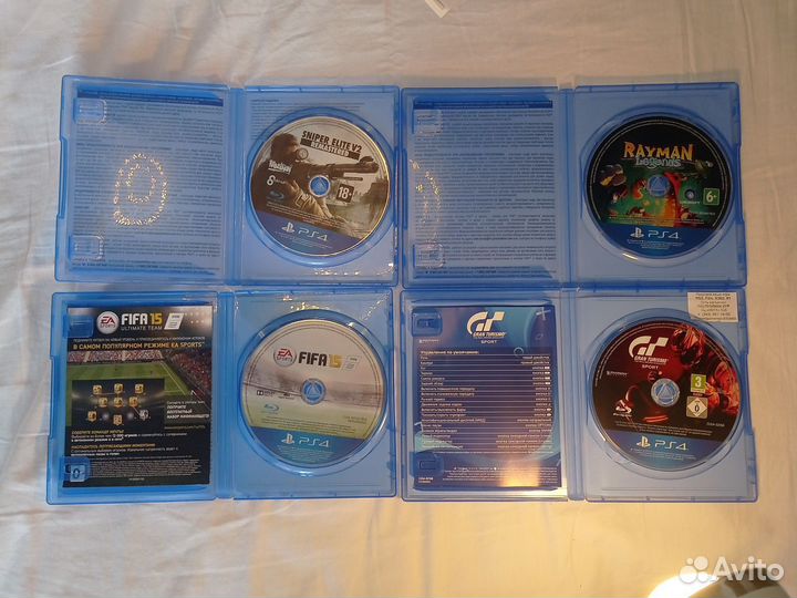 Игры на ps4 диски