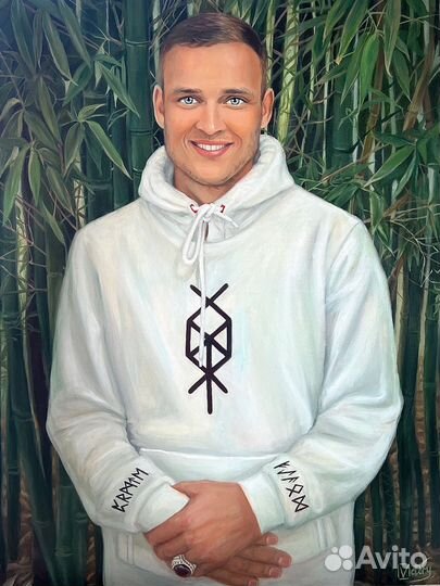 Портрет маслом на заказ, ручная работа