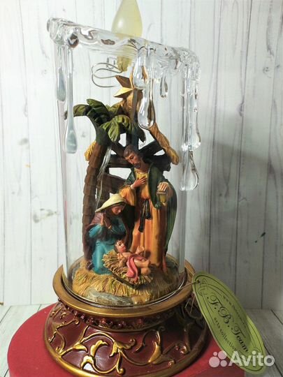 Свеча декоративная. Новый год. Рождество