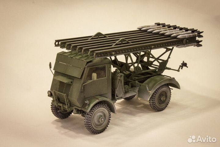 Бм-13-16 на базе W.O.T. 8 и грузовик 1/35 ICM