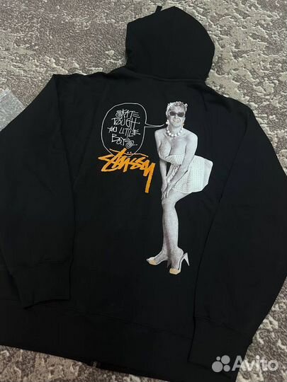 Zip-Hoodie Stussy SS23 Black