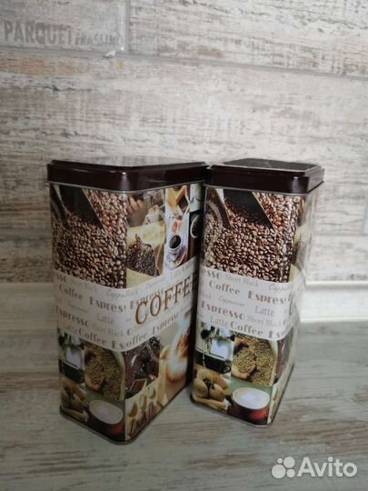 Банки для сыпучих продуктов, жестяные