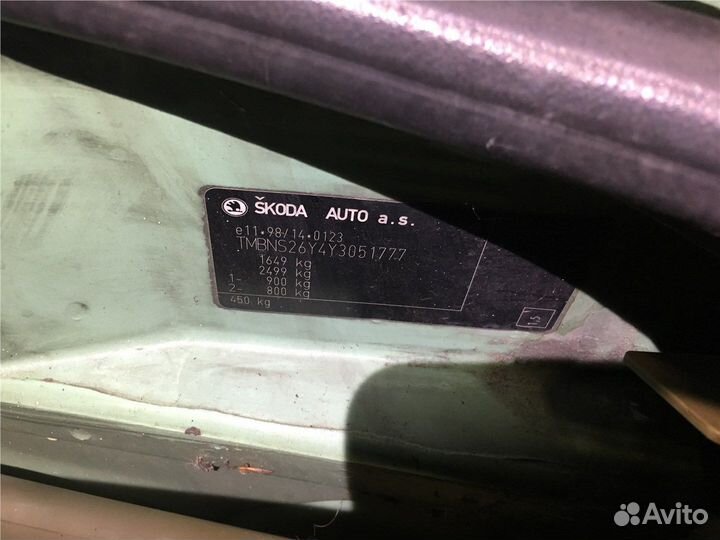 Разбор на запчасти Skoda Fabia