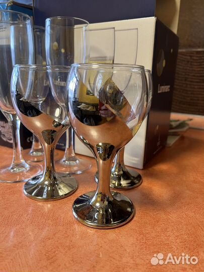 Бокалы новые