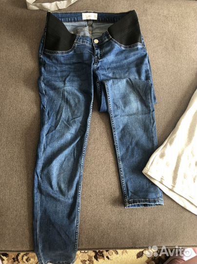 Джинсы для беременных mango 42-44 размер s