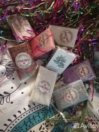 Мыло ручной работы набор