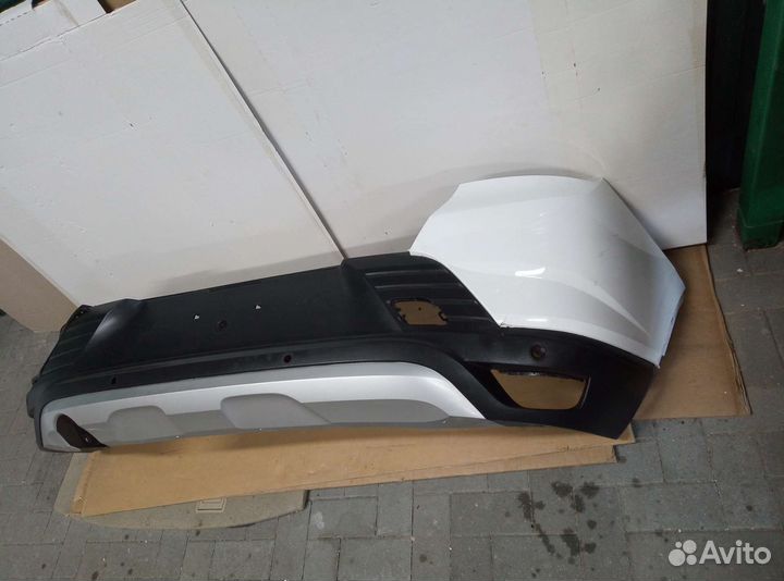 Задний бампер накладка клык renault arkana рено ар