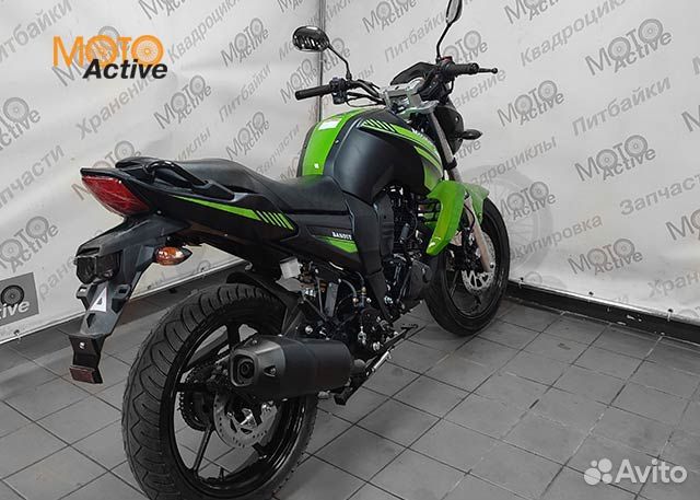 Мотоцикл дорожный Motoland bandit 250 зеленый