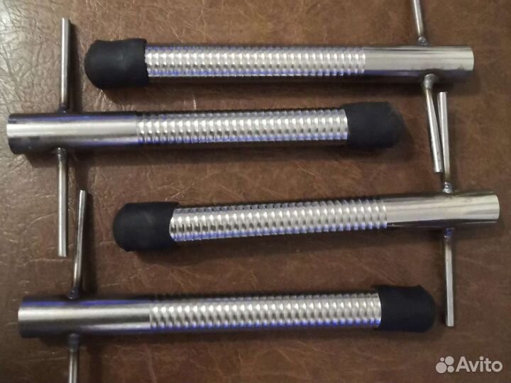 Ввертыши крепления для палатки на льду 4шт