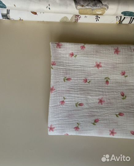 Непромокаемая пеленка двусторонняя