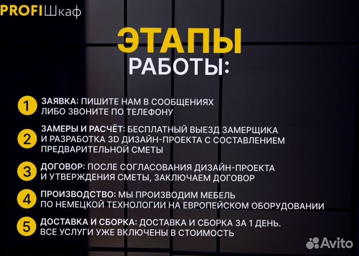 Мебель на заказ/Изготовление мебели/Шкаф-купе