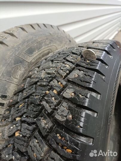 Зимняя резина шипованная р14