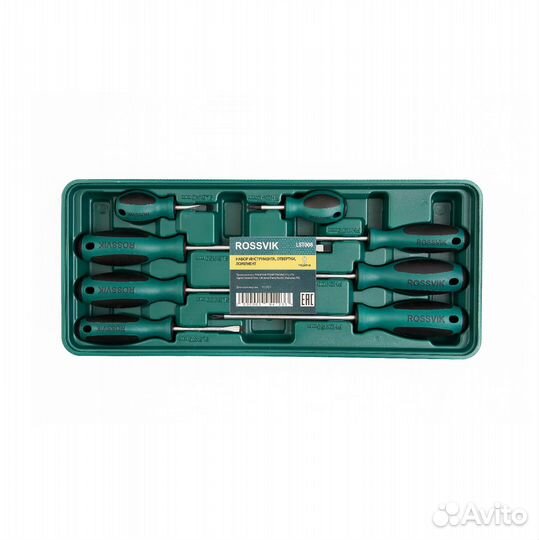 Набор отверток Rossvik 8пр в ложементе