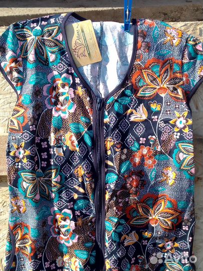 Халат женский 48 размер хлопок