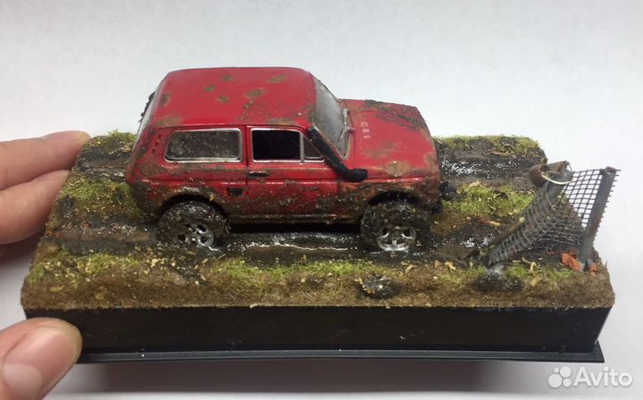 Виньетка масштаб 1:43. Модель автомобиля