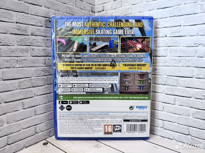 VR Skater (Новый диск) VR2 PS5