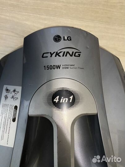 Моющий пылесос LG VC9551WNT cyking