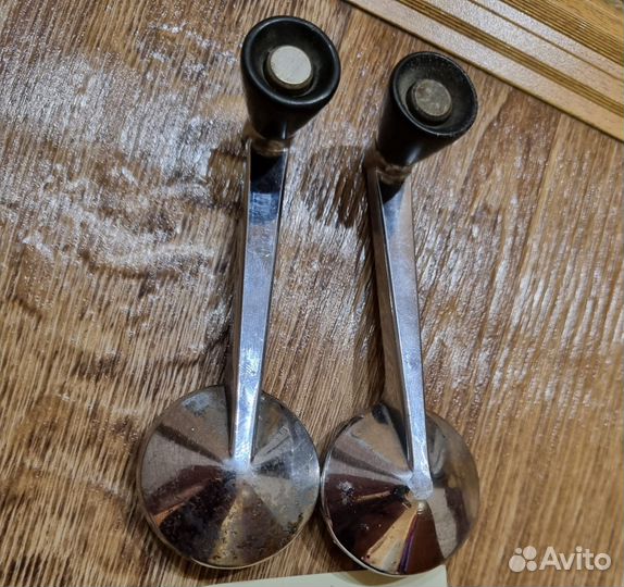 Ручка стеклоподъемника хром ваз 2 шт