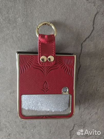 Кожаный чехол для смартфона Samsung Galaxy Z Flip4