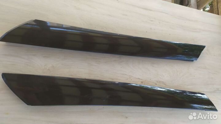 Молдинг,накладка на лобовое стекло Kia Soul AM