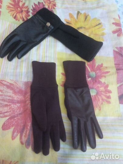 Детские.молодёжные перчатки (2 пары)