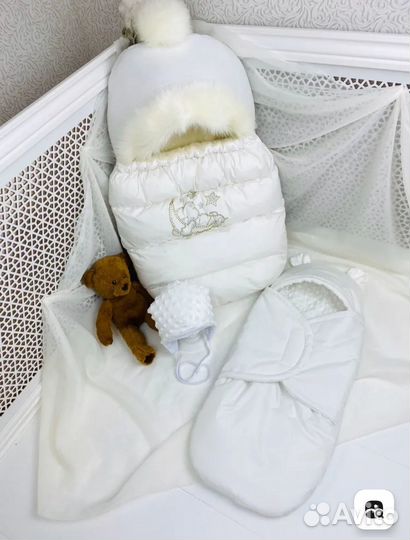 Конверт на выписку зимний