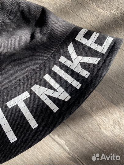 Панама черная Nike