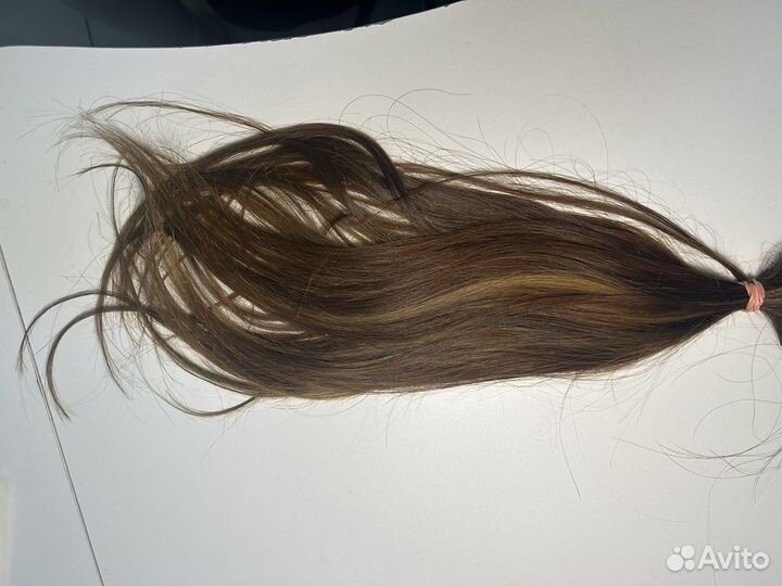 Волосы для наращивания натуральные бу