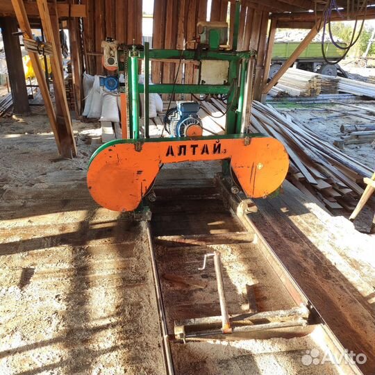 Ленточная пилорама Алтай 900