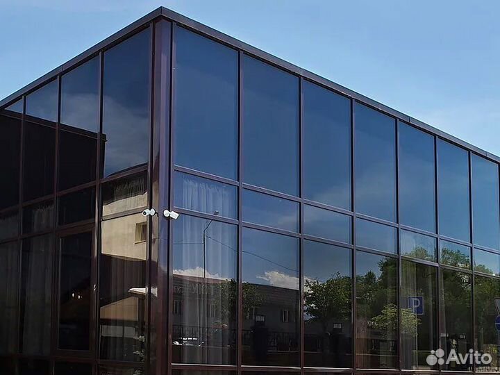 Алюминиевые окна, двери, витражные конструкции