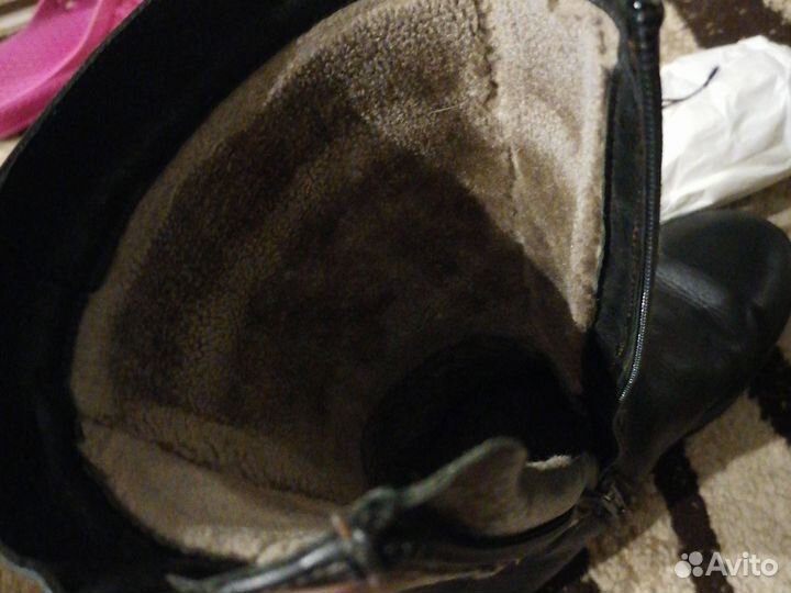 Сапоги женские натуральная кожа