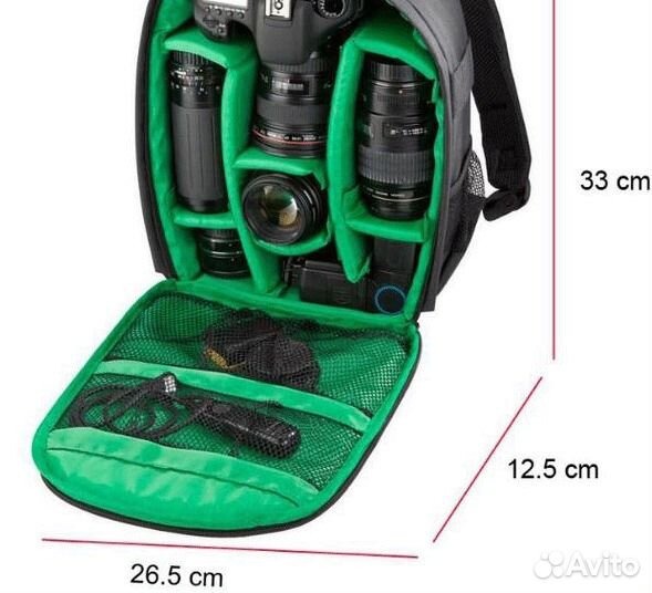 Новый Рюкзак(кофр) для фотоаппарата,камеры Indepma