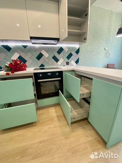 Прямая кухня на заказ под ключ