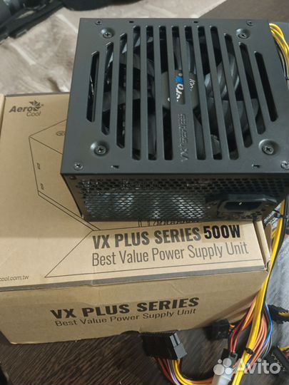 Блок питания aerocool vx plus 500w