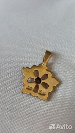 Золотой кулон СССР/583/3.67гр