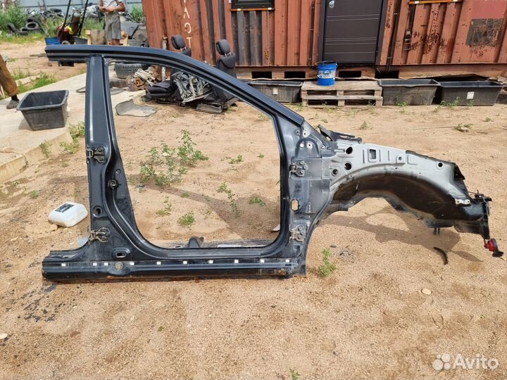 Лонжерон передний правый с порогом SsangYong Kyron