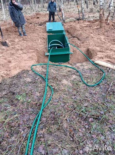 Установка септика под ключ