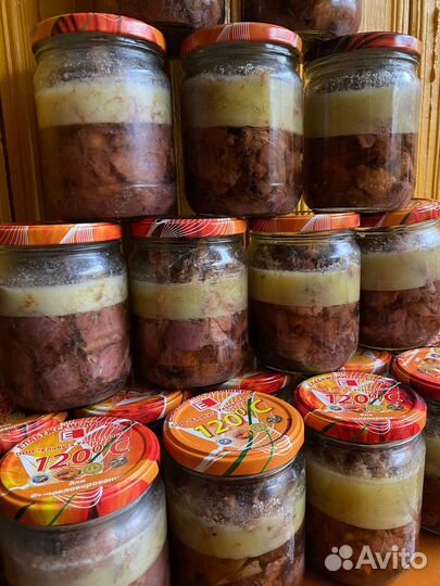 Тушёнка мясо утки