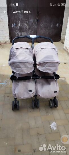 Прогулочная коляска для двойни или погодок