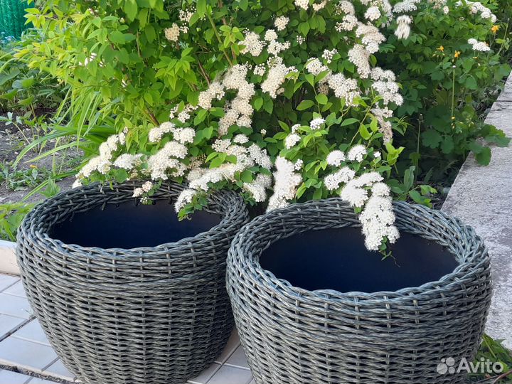 Искусственный ротанг для плетения кашпо