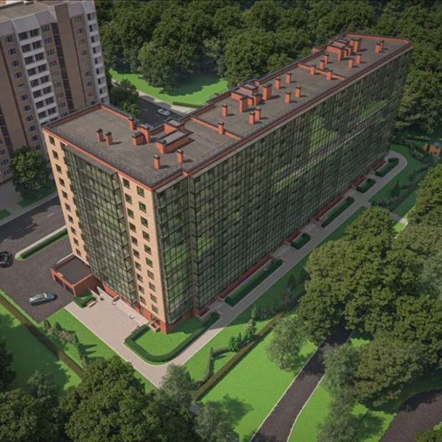 2-к. квартира, 64,9 м², 6/11 эт.