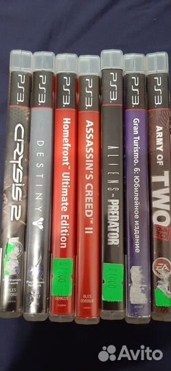 Диски на ps3