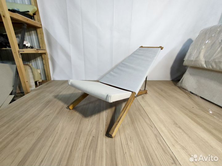 Кресло шезлонг складное