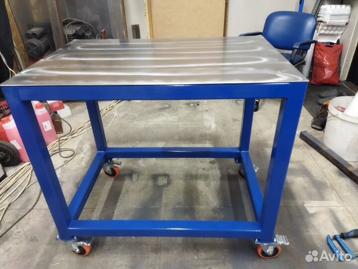 Верстак слесарный металлический в гараж и на сто