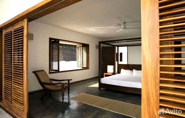 Раздвижная реечная дверь