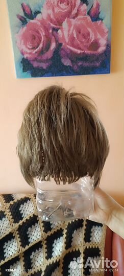 Парик женский, из натуральных волос