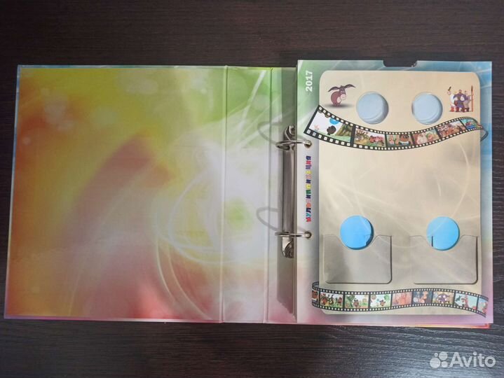 Капсульный альбом для монет мультипликация