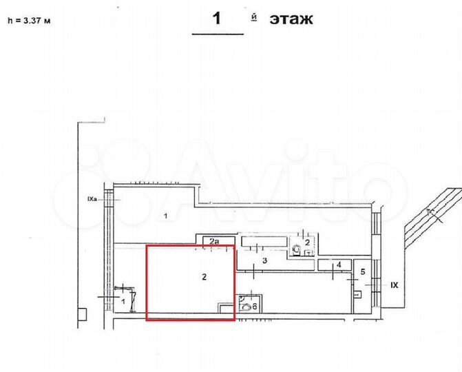Торговое помещение у метро Новослободская - 40м2