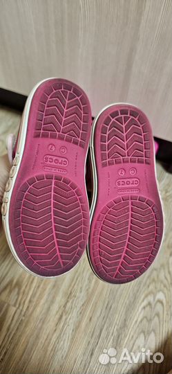 Сандали crocs c7 оригинал синие/голубые