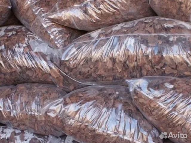 Мульча сосновая кора / премиум качество